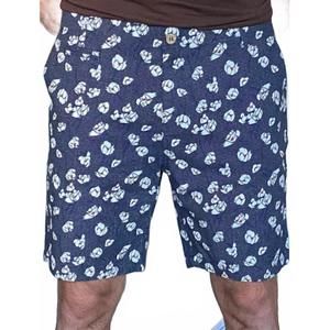 NEW OXFORD LADS cotton shorts in navy peppers